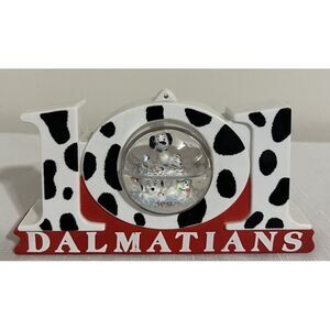 1996 101 Dalmatians McDonalds Happy Meal Toy Snow Globe -‎ Dalmatian Celebration